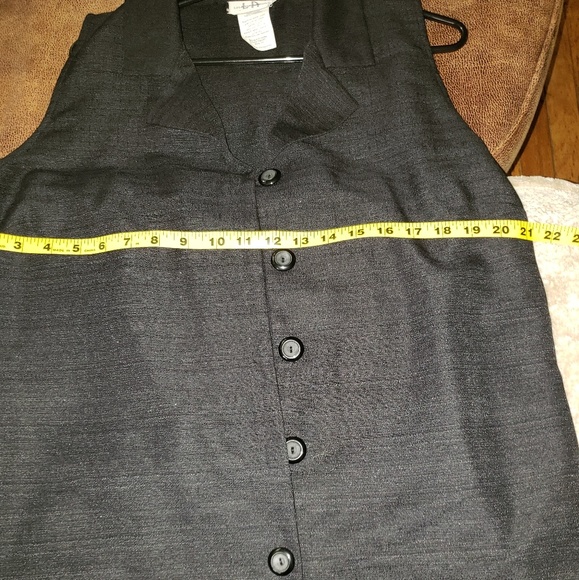 Long black sleeveless dress - Picture 5 of 8